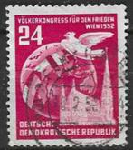 Duitsland DDR 1953 - Yvert 76 - Congres voor de Vrede (ST), Verzenden, DDR, Gestempeld