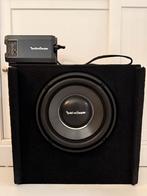 Rockford Fosgate subwoofer + versterker, Ophalen, Zo goed als nieuw