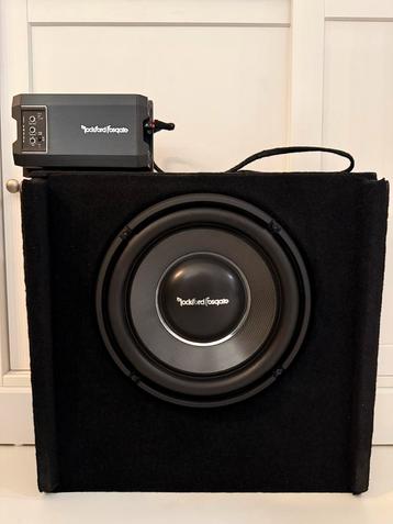 Rockford Fosgate subwoofer + versterker beschikbaar voor biedingen