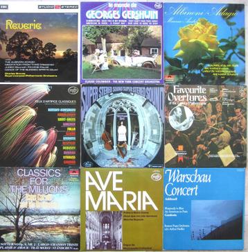 Lot van 9  KLASSIEKE MUZIEK  vinyl lp's beschikbaar voor biedingen