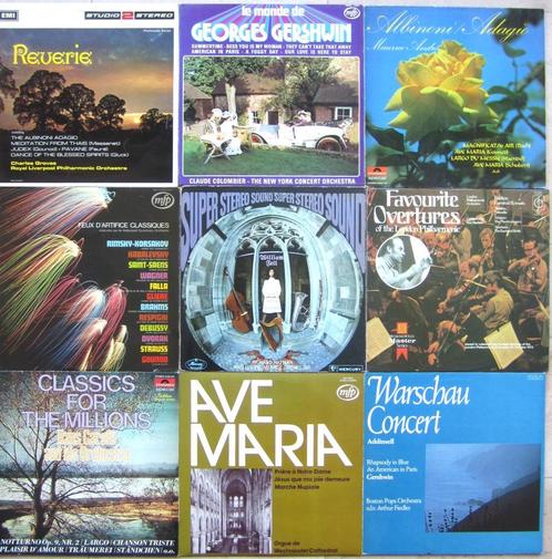 Lot van 9  KLASSIEKE MUZIEK  vinyl lp's, CD & DVD, Vinyles | Classique, Utilisé, Romantique, Orchestre ou Ballet, 12 pouces, Enlèvement ou Envoi