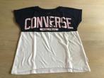 Blauw-witte converse T-shirt m10-12/2€, Vêtements | Femmes, T-shirts, Enlèvement, Comme neuf, Bleu