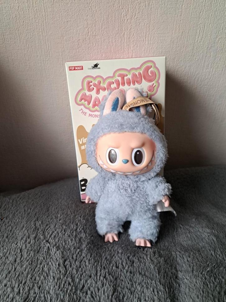 Pop mart Labubu, délicieux macaron au sel de mer et à la noi, Collections, Jouets miniatures, Neuf, Enlèvement ou Envoi