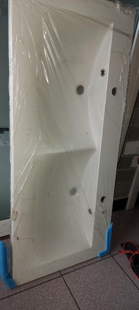 dubbele lavabo wit, Bricolage & Construction, Sanitaire, Neuf, Autres types, Enlèvement