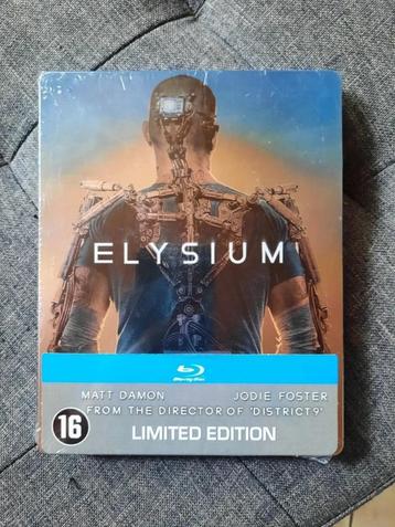 Elysium limited edition steelcase (Sealed) Blu ray beschikbaar voor biedingen