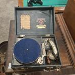 Pixie Grippa Perophone / Portable Gramophone, Ophalen of Verzenden