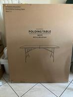 Jysk folding table ongebruikt, Tuin en Terras, Nieuw, Ophalen of Verzenden