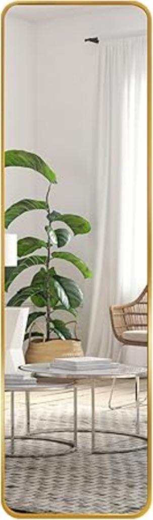 Grand miroir mural avec cadre doré | Nouveau, Neuf, -, -, Exyglo