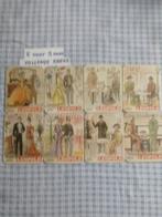 Volledige reeks bierviltjes Leopold - mode kledij - €5, Verzamelen, Ophalen of Verzenden, Viltje(s)