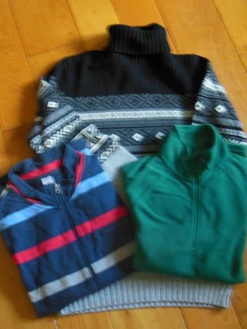 3 gratis heren truien / pulls / vest - maat S beschikbaar voor biedingen