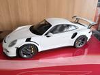 PORSCHE 911 991 GT3 RS 2016 1/12 GT SPIRIT GT140 WIT, Enlèvement ou Envoi, Comme neuf, 1:9 à 1:12, Voiture