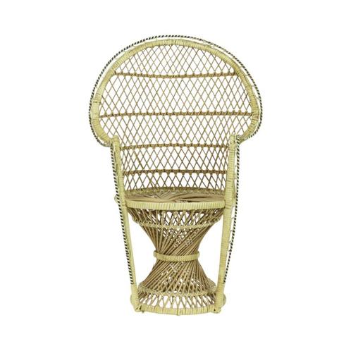 Vintage Emanuelle Poppenstoel Pauwstoel Peacock 40cm, Kinderen en Baby's, Speelgoed | Poppen, Gebruikt, Ophalen of Verzenden