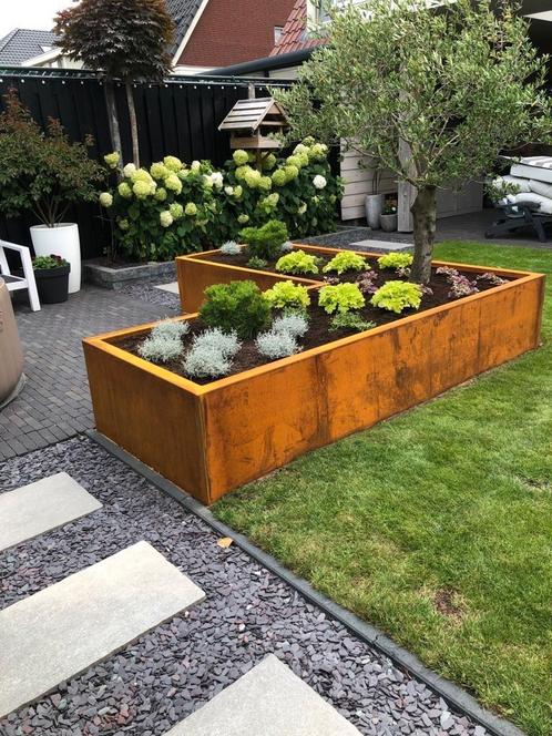 Acier Corten sur mesure, Jardin & Terrasse, Bacs à fleurs & Jardinières, Neuf, Enlèvement ou Envoi