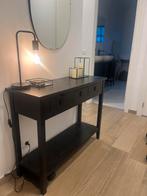 Mangohout bijzettafel/ halmeubel/ schoenenkast, Ophalen, Zo goed als nieuw