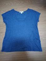 Prachtige blauwe indi t-shirt Massimo Dutti m146-158, Comme neuf, Fille, Chemise ou À manches longues, Massimo Dutti
