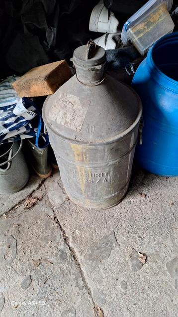 Baril en zinc, Enlèvement ou Envoi, Comme neuf