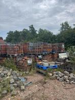 Lot rode boomse dakpannen, Doe-het-zelf en Bouw, Dakpannen en Dakbedekking, Ophalen, Gebruikt, Rood, Dakpannen