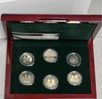 Luxemburg 2019-2021 - 6x 2 euro CC - PROOF - Varianten!, Ophalen of Verzenden, Luxemburg, 2 euro, Setje