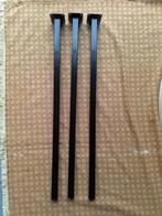 TAFELPOTEN ZWART - METAAL, Ophalen, Tafelpoot, Minder dan 50 cm, 50 tot 100 cm