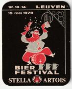 BIERK. STELLA ARTOIS BIER  FESTIVAL  1978, Collections, Marques de bière, Sous-bock, Stella Artois, Envoi, Neuf