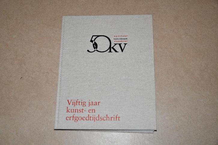 Vijftig jaar kunst- en erfgoedtijdschrift - 2012, Livres, Art & Culture | Arts plastiques, Comme neuf, Peinture et dessin, Enlèvement ou Envoi
