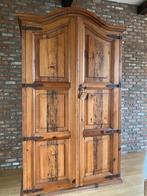 Handgemaakte Mexicaanse kledingkast in massief hout, Ophalen, Mexicaans, Met deur(en), 50 tot 100 cm