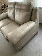 Natuzzi lederen 3 zit elec en 2 zit, Enlèvement, Utilisé, Autres dimensions, Cuir