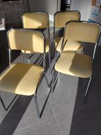 Set van 4 keukenstoelen, Huis en Inrichting, Stoelen, Ophalen, Overige materialen, Gebruikt, Overige kleuren
