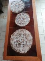 antieke salontafel met stenen oppervlak, Antiek en Kunst, Ophalen