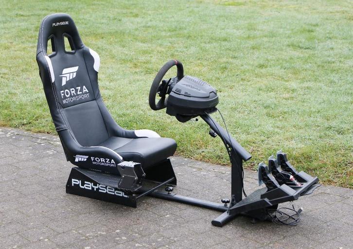 Forza Playseat + Thrustmaster T300 Ferrari Integral, Consoles de jeu & Jeux vidéo, Consoles de jeu | Sony Consoles | Accessoires