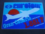 Autocollant: Eurotour - Gran Canaria, Envoi, Neuf, Société ou Association