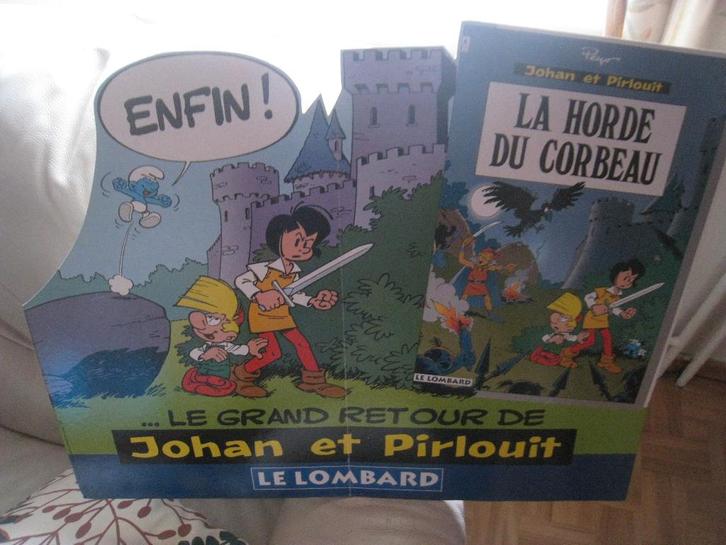 PLV BD JOHAN et PIRLOUIT PEYO 1994, Livres, BD, Neuf, Une BD, Envoi