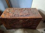 Aziatische kamferhouten dekenkist, Huis en Inrichting, Woonaccessoires | Kisten, Ophalen, Gebruikt, 100 tot 150 cm, 50 tot 75 cm
