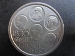 Pièce commémorative 150 Ans d'Indépendance de La Belgique 50, Enlèvement, Monnaie en vrac, Plaqué argent