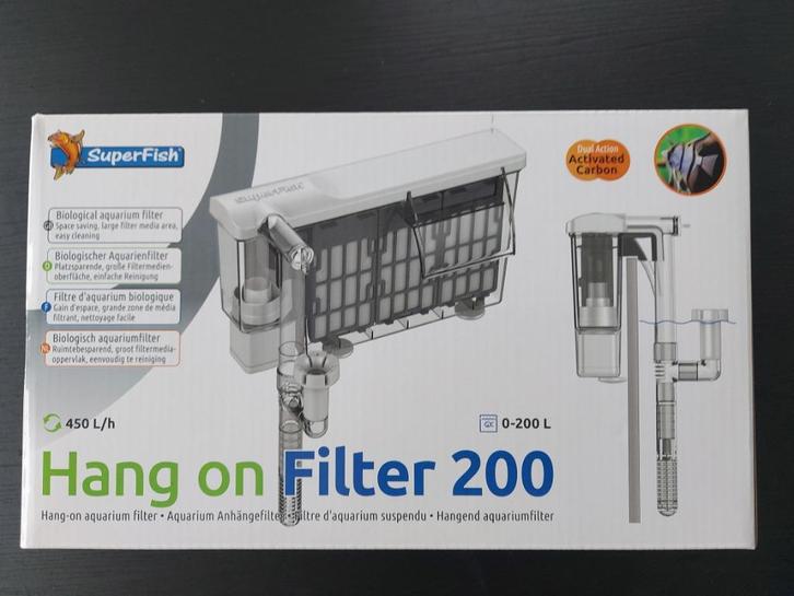 Aquarium filter Superfish Hang-On Filter 200, Dieren en Toebehoren, Vissen | Aquaria en Toebehoren, Nieuw, Verlichting of Verwarming