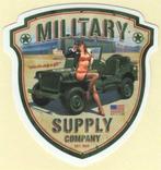 Military Supply Pin-Up Girl sticker #141, Verzenden, Nieuw