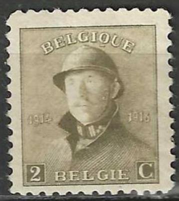 Belgie 1919 - Yvert/OBP 166 - Albert I met helm (PF)