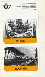 Mons, Damme, datant de 1980, ces timbres sont en parfait éta, Neuf, Autre, Avec timbre, Affranchi