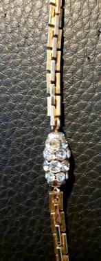 Vintage ketting ketting 18 karaat, Handtassen en Accessoires, Kettingen, Ophalen, Zo goed als nieuw, Overige kleuren, Overige materialen