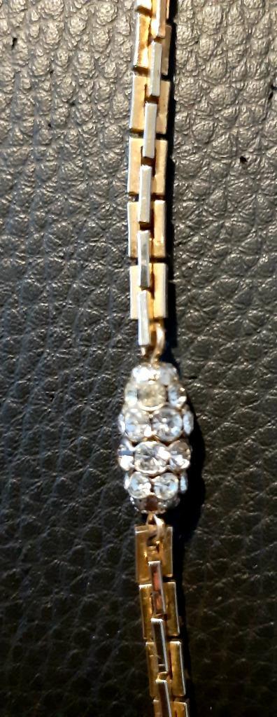 Vintage ketting ketting 18 karaat, Handtassen en Accessoires, Kettingen, Zo goed als nieuw, Overige materialen, Overige kleuren