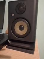 Krk studiomonitors met garantiebewijs, Zo goed als nieuw, 60 tot 120 watt, Front, Rear of Stereo speakers, Ophalen