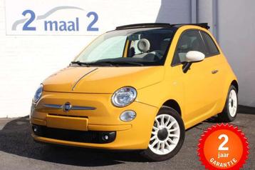 Fiat 500C 1.2i Cabrio/Airco inclusief 2 JAAR garantie! beschikbaar voor biedingen