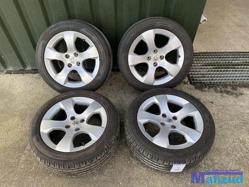 Peugeot 3008 velgen met banden 225 50 17 inch 4x108, Auto-onderdelen, Overige Auto-onderdelen, Peugeot, Gebruikt, Ophalen