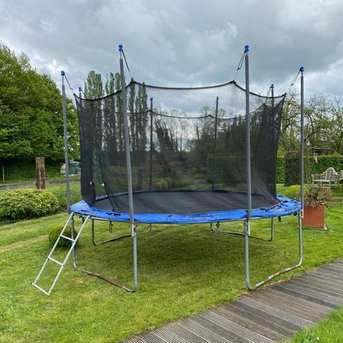 Trampoline 366 cm, Enfants & Bébés, Jouets | Extérieur | Trampolines, Utilisé, Enlèvement