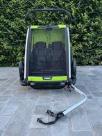 Thule Chariot Cab 2 fietskar, Fietsen en Brommers, Fietsaccessoires | Aanhangwagens en Karren, Ophalen, Zo goed als nieuw, Kinderkar