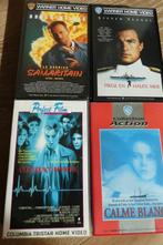 Lot de 4 Cassettes Vidéo pour 5€ (Action / Thriller), Cd's en Dvd's, VHS | Film, Thrillers en Misdaad, Zo goed als nieuw, Ophalen