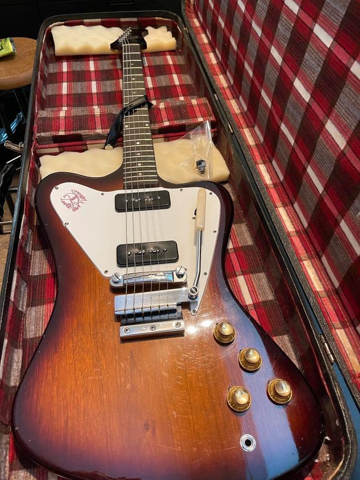 Gibson Firebird I uit 1966, Muziek en Instrumenten, Snaarinstrumenten | Gitaren | Elektrisch, Gebruikt, Solid body, Gibson, Ophalen