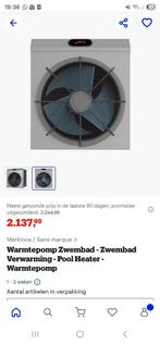 Zwembad warmtepomp 7kw, Enlèvement