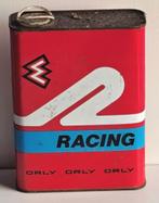 Vieux bidon d'huile Orly Racing 2 litres, Autres types, Utilisé, Enlèvement ou Envoi