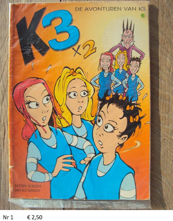 K3 strips, Livres, BD, Utilisé, Plusieurs BD, Enlèvement ou Envoi